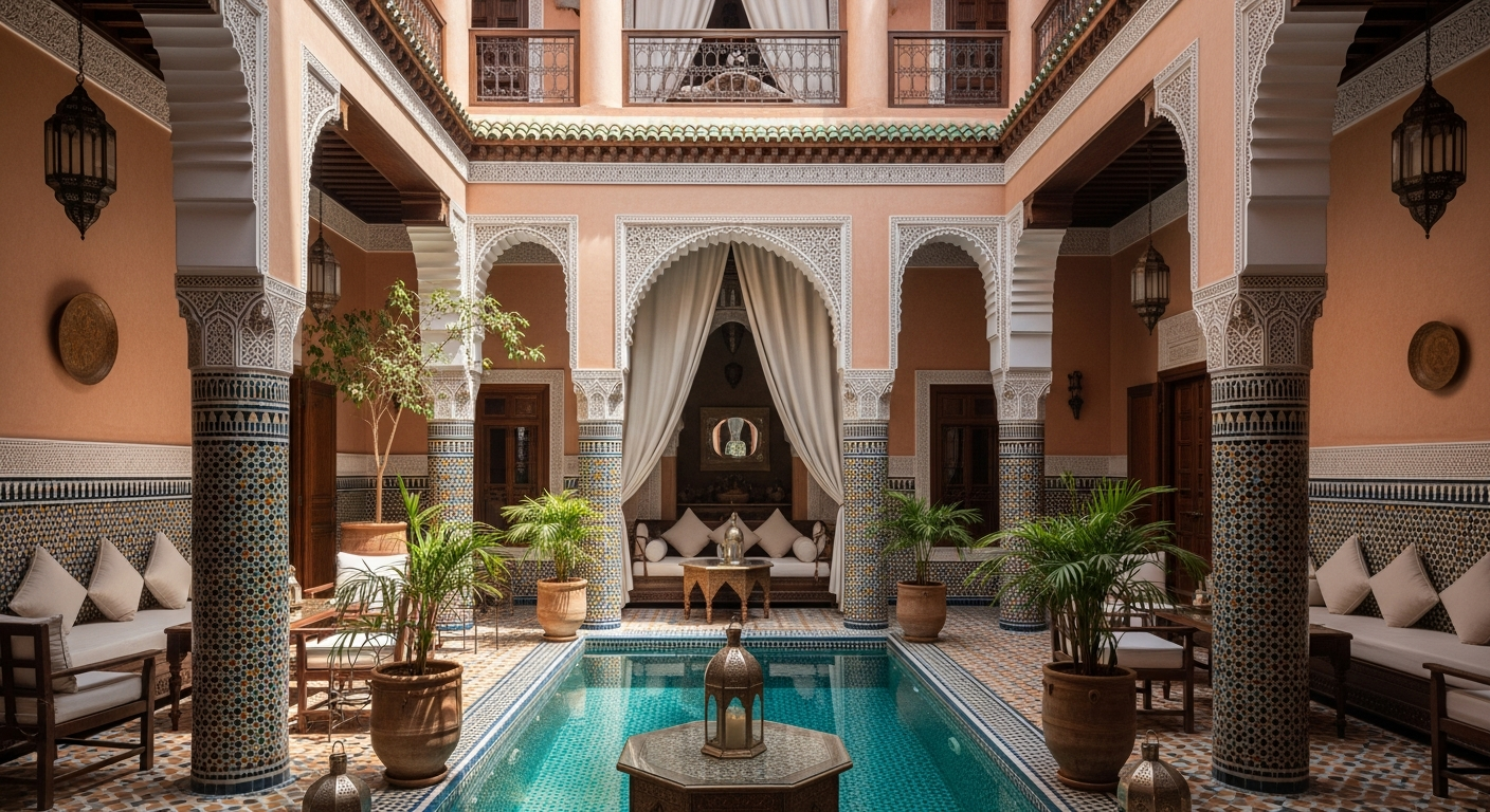 Los 10 mejores riads en Marrakech — y por qué los exitosos usan Callofia